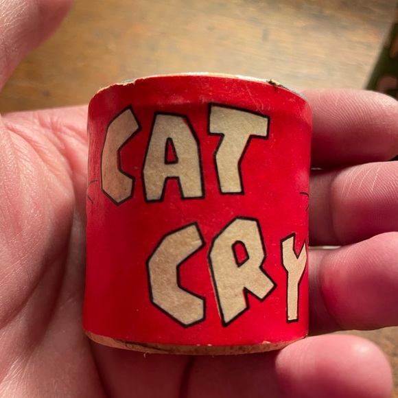 SET OF 2 VINTAGE “CAT CRY” TOY FROM JAPAN 50’s 60’s Beautiful Condition RARE! - Picture 3 of 16